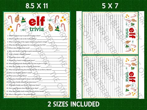 Elf Printable Games