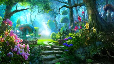 Enchanted Forest Landscape