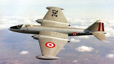 English Electric Canberra Bomber Plane in service