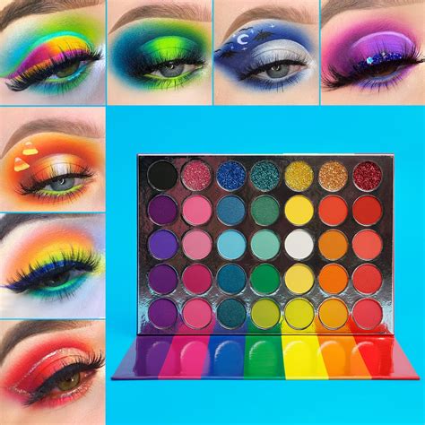 Eyeshadow Palette for Bright Looks