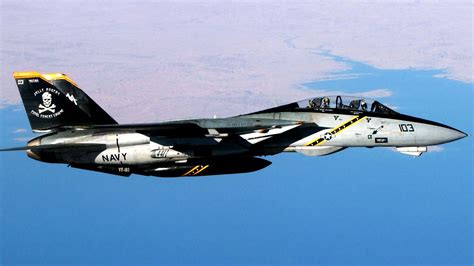 F-14 Tomcat in the sky