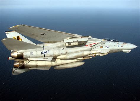 F-14 Tomcat in the clouds