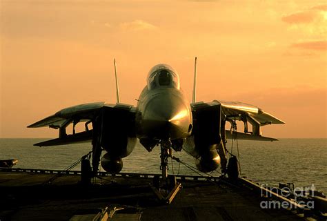 F-14 Tomcat at Sunset