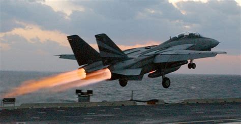 F-14 Tomcat Taking Off