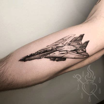 F-14 Tomcat Tattoo Design