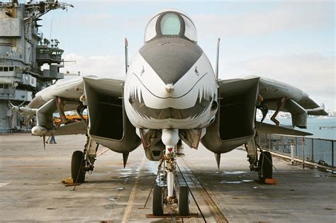 F-14A Tomcat On Carrier