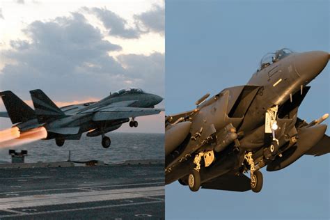 F-15 and F-14 Comparison