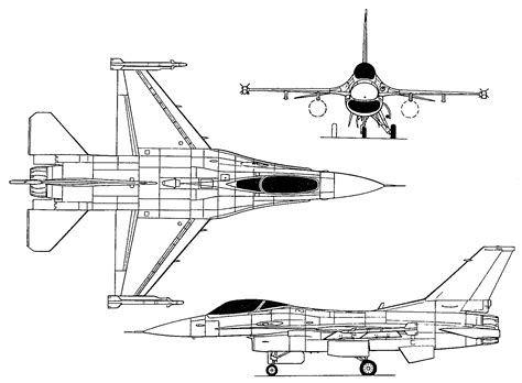 F-16 Blueprints