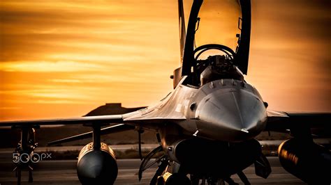 F-16 Sunset