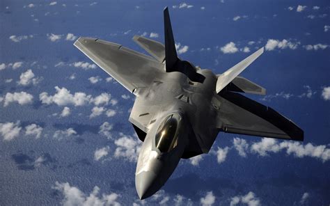 F-22 Raptor flight wallpaper