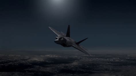 F-22 Raptor night vision capabilities, showcasing its advanced sensors and avionics