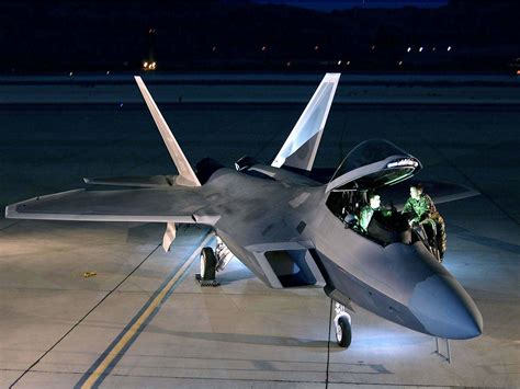 F-22 Raptor in flight, showcasing its stealth capabilities