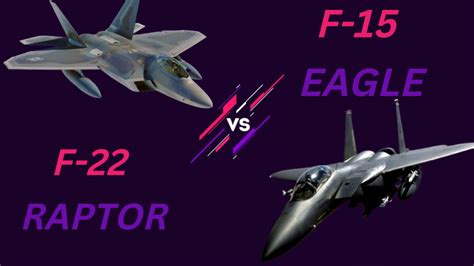 F-22 Raptor vs F-15 Eagle