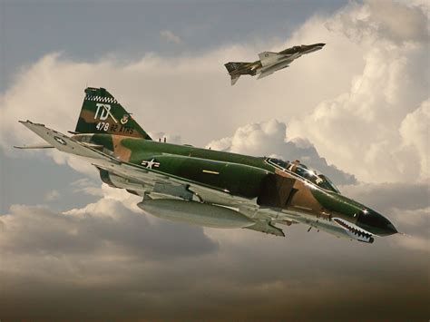 F-4 Phantom II in flight