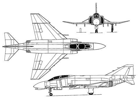 F-4J Phantom Schematics