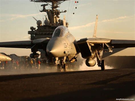 F-14 Tomcat taking off