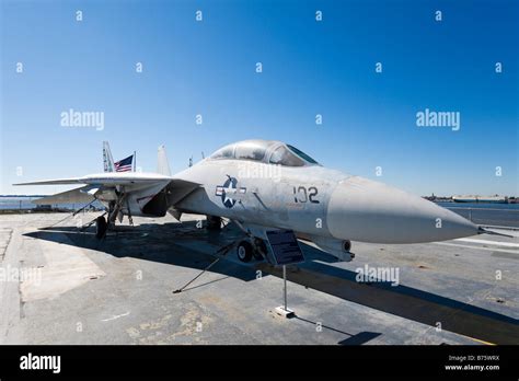 F-14 Tomcat On Deck