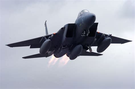 F-15 In Flight