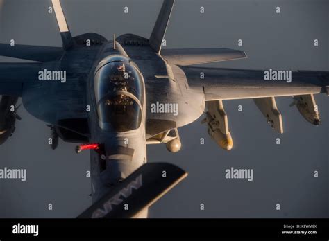 F/A-18 Hornet refueling in mid-air