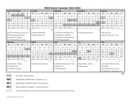 FGCU Calendar Organization