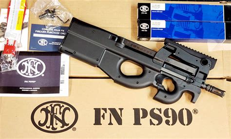 FN PS90 field stripped