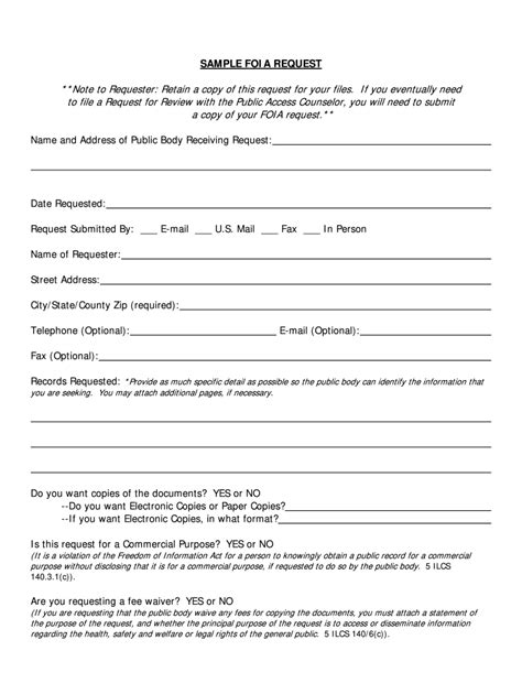 FOIA Request Form