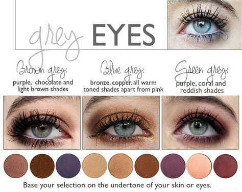 Fair Skin Tone Gray Eyeshadow