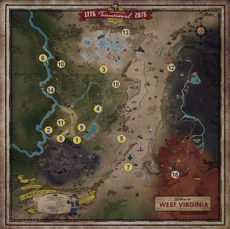 Fallout 76 Locations