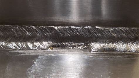 Image of faulty weld detection on a Navy warship