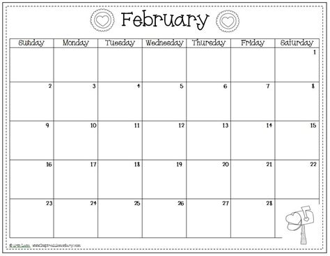 February Calendar Planner Image 10