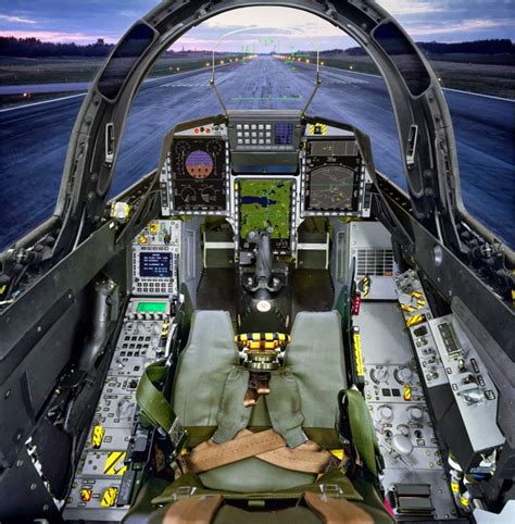 Fighter Jet Cockpit Image 1