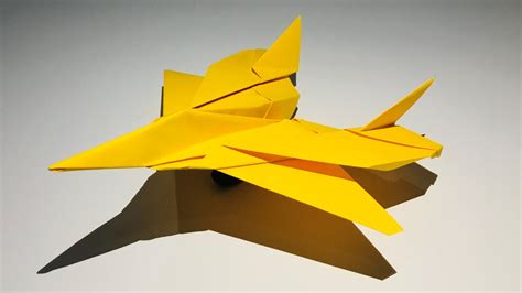 Fighter Paper Airplane Design