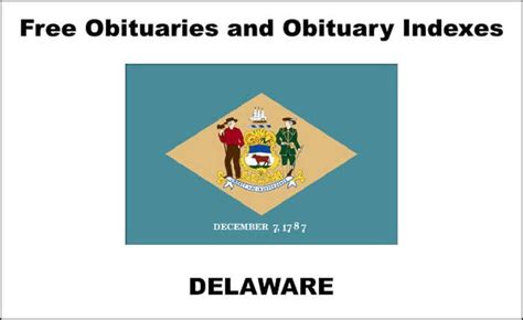 Finding Delaware Obituaries