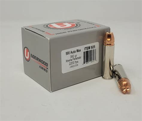 Firearms Compatible with the.500 Auto Max Ammunition