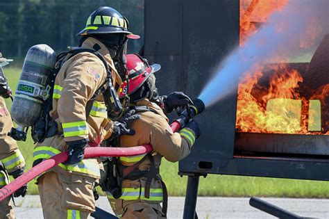 Firefighter training