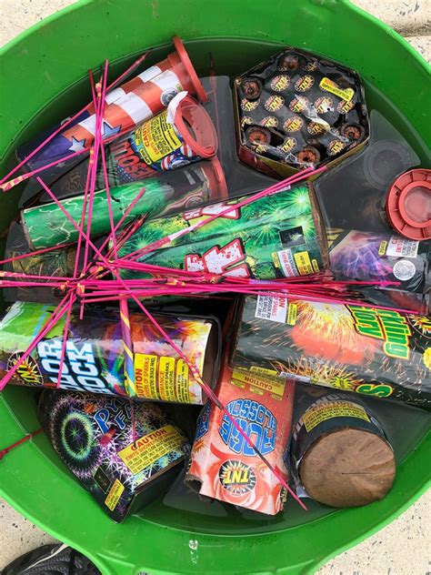 Fireworks Disposal