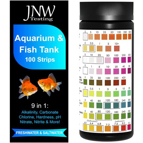 Using Fish Tank Test Strips