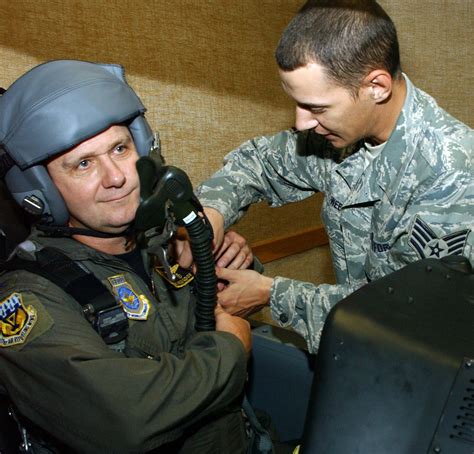 Flight Surgeon with medical equipment