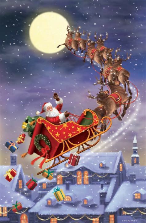 Flying Sleigh Magic