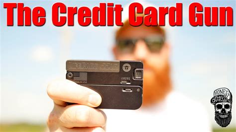 Folding Credit Card Gun Example 2