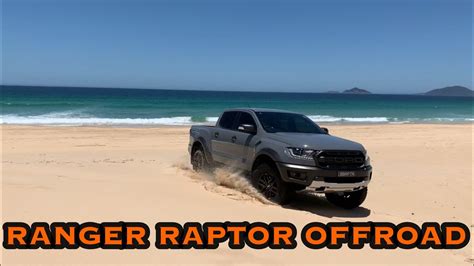 Ford Ranger off-road beach running