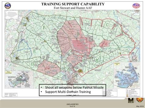 Training Areas at Fort Stewart Range Control