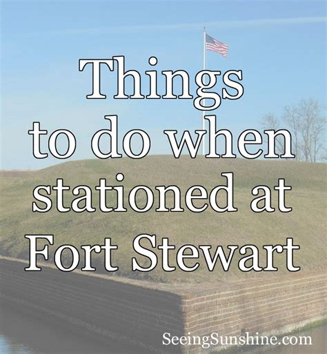 Fort Stewart Things to Do