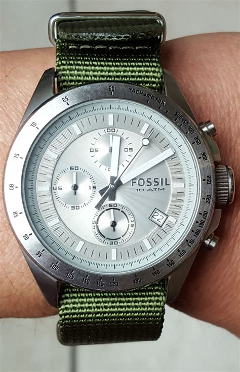 Fossil Watch with NATO Strap