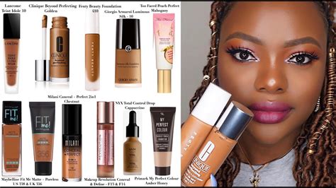 Foundation for Black Skin Tone