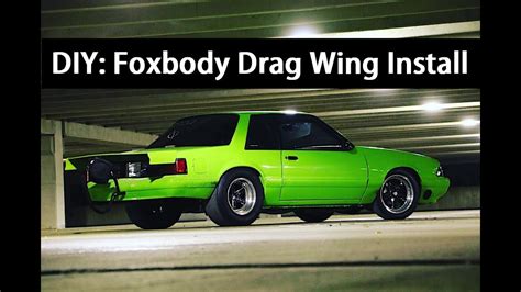 Fox Body Drag Wing FAQ