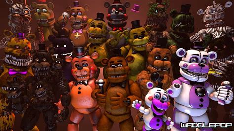 Freddy Fazbear's Characters