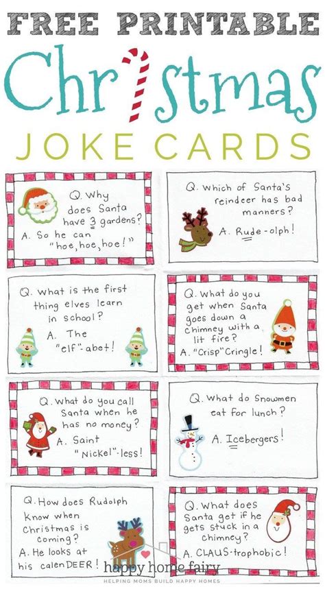 Free Christmas Cards Jokes