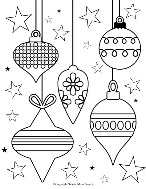 Free Christmas Coloring Printables for Children