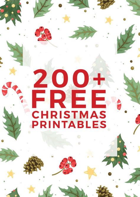 Free Christmas Print Ideas